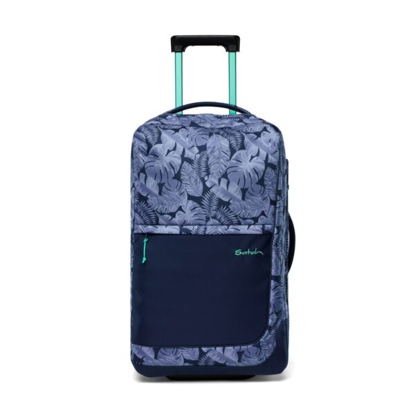 Satch Reisekoffer Flow M in Tropic Blue, ideal für Kinder mit modernem Design und praktischem Stauraum für Reisen.