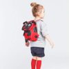 Fröhlicher Kindergarten-Rucksack in Marienkäfer-Design für Kinder, ergonomisch und mit reflektierenden Elementen, ideal für 1-3-Jährige.