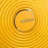 American Tourister Soundbox Spinner L Expandable Koffer in Golden Yellow mit modernem Design und praktischem 3-stelligem TSA-Zahlenschloss, 77 cm und 110 L.