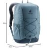 Deuter Gogo Tagesrucksack 25 L in Atlantic-ink für täglichen Gebrauch mit ergonomischen Schulterträgern und Kordelzug-System.