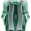 Deuter Junior Kinderrucksack in Spearmint-seagreen für Kinder, ideal für Schule und Outdoor-Aktivitäten mit ergonomischem Design, atmungsaktivem Rückensystem und reflektierenden Elementen.