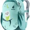 Deuter Pico Kinderrucksack in Glacier-dustblue für Kinder, ergonomisch und praktisch mit tierischem Design.