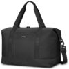 ECOHUB 20L Handgepäcktasche in Schwarz mit abnehmbarem Schultergurt und wasserdichter Nassfachtasche, ideal für Ryanair und andere Fluggesellschaften.
