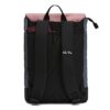Stylischer und funktionaler Ela Mo Rucksack für Damen in rosa und grau, ideal als Daypack für Schule, Uni und Business mit Anti-Diebstahl-Funktionen.