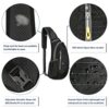 G4Free leichte Brusttasche Sling Rucksack in Nahaufnahme, passend für Wandern, Radfahren und Reisen, aus robustem, wasserabweisendem Nylon mit verstellbarem Schultergurt und Metallreißverschluss.