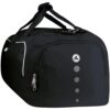 JAKO Sporttasche Classico Junior in Schwarz, ideale kleine Sporttasche mit Innentasche, geräumigem Hauptfach und Mesh-Fach, geeignet für Sport und Freizeit.