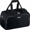 JAKO Sporttasche Herren Classico Junior in Schwarz, 45 x 30 x 30 cm, mit geräumigem Hauptfach, Innentasche und Mesh-Fach, ideal für Sport und Freizeit.