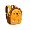 Kindergartenrucksack Wild Animal in Löwenform für Kinder ab 1 Jahr, ideal für Kita und Ausflüge, mit kinderfreundlichem Design und praktischen Funktionen.