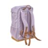 LÄSSIG Kinder Wanderrucksack in Lila mit gepolsterten Schultergurten, Brustgurt und praktischen Funktionen für kleine Abenteurer, wasserabweisend, 14 Liter
