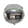 LÄSSIG Kinder Wanderrucksack in Lila mit gepolsterten Schultergurten, Brustgurt und praktischer Innenaufteilung für Outdoor-Aktivitäten.