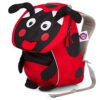 Affenzahn Kleiner Freund Kindergarten-Rucksack im Marienkäfer-Design für Kinder von 1 bis 3 Jahren, ergonomisch mit reflektierenden Elementen, ideal für kleine Entdecker.