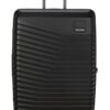 Samsonite Intuo - Spinner L, erweiterbarer schwarzer Koffer mit 75 cm Höhe, geeignet für längere Reisen, ausgestattet mit 360-Grad Rollen und TSA-Schloss für Sicherheit und Mobilität.