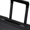 Schwarzer Samsonite Intuo Spinner L Koffer mit mattem Finish, ideal für Reisen mit einem Fassungsvermögen von 105-115 Litern.