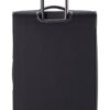 Schwarzer Travelite 4-Rad Koffer Größe L aus der Serie Chios mit zeitlosem Design, Dehnfalte, Kantenschutz und vier Doppelrollen, ideal für Reisen.