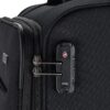 Schwarzer Travelite 4-Rad Koffer der Serie Chios mit Dehnfalte und Kantenschutz, 78 cm Größe für sicheres und praktisches Reisen