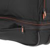 Große Travelite Trolley Reisetasche mit Rollen in Schwarz, erweiterbares Volumen von 98 bis 119 Litern, ideal für Reisen mit durchdachtem Design und robustem Polyester.