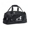 Under Armour Unisex UA Undeniable 5.0 Duffle SM Backpack in schwarz, ideal für Fitness und Reisen, mit robustem Design und wasserabweisendem Material.