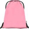 Wasserdichter Turnbeutel für Mädchen in Rosa mit Kordelzug, ideal für Schule und Sport, im Design Baby Koala.