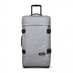 Eastpak Tranverz M Koffer in der Farbe Sunday Grey, 67 cm hoch, 78 Liter Volumen, ideal für Reisen