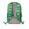 Ergonomischer ergobag Ease Large Freizeitrucksack in grün und grau, mit gepolsterten Tragegurten und Brustgurt, ideal für Kinder im Kindergartenalter.