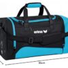 Erima Sporttasche in Curacao und Schwarz, 65 cm, 66,5 Liter - ideal für Sport und Freizeit mit praktischem Stauraum und begleitenden Fächern.
