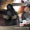 Devillo Hartschalenkofferset, 4-tlg. in Braun, mit 360° drehbaren TPU-Rollen für einfachen Transport, geeignet für alle Reisenden.