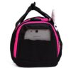 Kindertasche Sporttasche Reisetasche im Zebra-Design Schwarz für Kinder, ideal für Sport und Reisen, 39 x 25 x 20 cm, 12 Liter