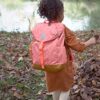 LÄSSIG Kinder Wanderrucksack in Rosa für Outdoor-Abenteuer, 14 Liter, ergonomisch mit Brustgurt und gepolsterten Schultergurten, ideal für Kinder.