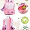 Rosa NICI Kinderrucksack 2 in 1 mit Kuscheltier Koala, ideal für Kinder im Kindergartenalter, mit weichem Rückenbereich und verstellbaren Gurten.
