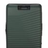 Samsonite Intuo Spinner L, erweiterbarer Koffer in Olivgrün mit modernen Linien und robustem Design, ideal für lange Reisen und ausgestattet mit vier beweglichen Rollen.