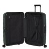 Samsonite Intuo Spinner L Koffer in Olive Green, 75 cm mit Erweiterungsfunktion und vier leichtgängigen Rollen, ideal für Reisen.