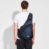 Sling Backpack für Männer und Frauen in Blau, ideal für Outdoor-Aktivitäten, Radfahren und Reisen, mit Platz für einen 14 Zoll Laptop.