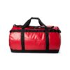 Robuste XL Gym Bag von The North Face in Rot und Schwarz, perfekt für Outdoor-Abenteuer und sportliche Aktivitäten.