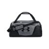 Under Armour Unisex UA Undeniable 5.0 Duffle SM Backpack in Schwarz und Grau - Sporttasche mit gepolstertem Schultergurt und robustem Design