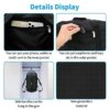 YoKelly Klein Mini Reisetasche in Schwarz, perfekt für Sport und Reisen, mit praktischem Design und strapazierfähigem, wasserabweisendem Material.