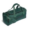 adidas Unisex Essentials Linear Duffel Bag in Collegiate Green/Black, ideal für Sport und Alltag mit robustem Design und praktischem Stauraum