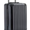 Münicase M816 TSA-Schloss Koffer in Schwarz, kompaktes Reisegepäck mit modernem Design und robustem Material, ideal für Handgepäck.