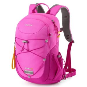 Funktionaler und ergonomischer Kinderrucksack in leuchtendem Rosaton für Jungen und Mädchen, ideal für Schule und Outdoor-Aktivitäten.