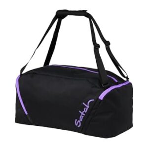 Satch Purple Phantom Sporttasche in Lila und Schwarz, ideal für Sport und Freizeit, mit robusten Materialien und durchdachten Funktionen