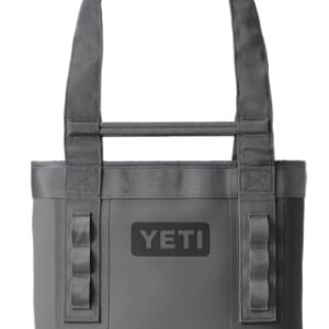 YETI CAMINO 20 Tragetasche in Storm Grey mit robustem Design und praktischen Tragemöglichkeiten für Sport und Freizeit.