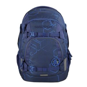 Ergonomischer und anpassbarer Schulrucksack mit Brustgurt und Hüftgurt, ideal für die 3. Klasse und darüber hinaus.