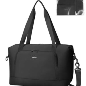 Ecofriendly Reisetasche für Ryanair, Handgepäcktasche mit abnehmbarem Nassfach und 2 Netzfächern, perfekt für günstige Flugreisen