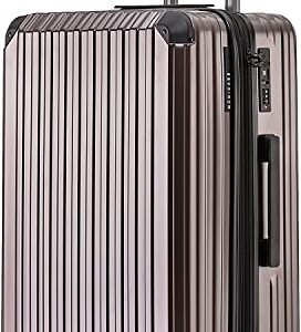 Großer Reisekoffer mit TSA-Schloss und Zwillingsrollen, ideal für Ihre Reisebedürfnisse