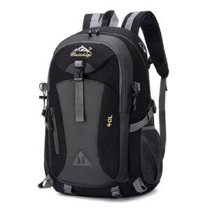 Wanderrucksack für Herren und Damen, 40 Liter Fassungsvermögen, wasserdicht, leight, groß, ideal für Reisen, Wandern, Radfahren, Klettern, Bergsteigen