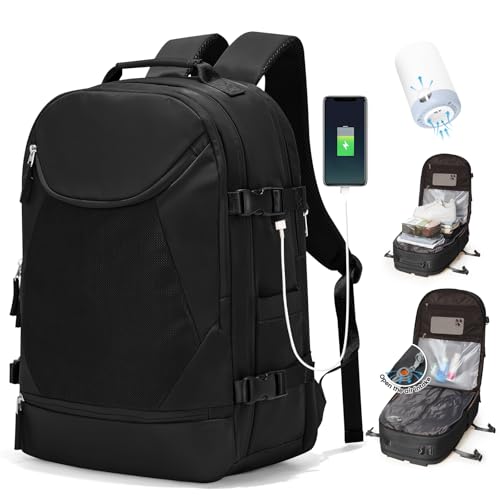 SZLX Vakuum Rucksack Damen, Airbag Rucksack Vakuum mit Vakuumsystem für Reisen und Handgepäck