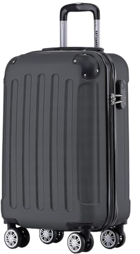 Praktischer Handgepäck Koffer mit Rollen, 38 Liter Fassungsvermögen und Teleskopgriff für maximalen Komfort bei der Reise
