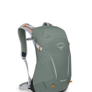 Grüner Osprey Hikelite Unisex Rucksack 18L für Outdoor-Aktivitäten, Pine Leaf Grün