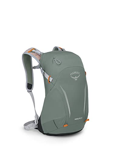 Grüner Osprey Hikelite Unisex Rucksack 18L für Outdoor-Aktivitäten, Pine Leaf Grün