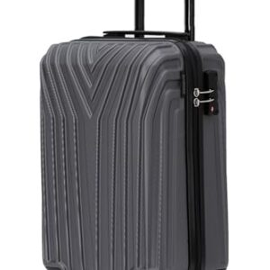 Präzises Kofferset für Reisebedürfnisse, TSA-Schloss, Zwillingsrollen, Erweiterung, 55 cm groß