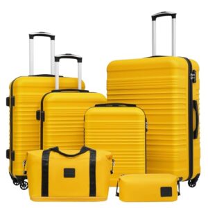 Robuster Koffer mit TSA-Schloss und 360° Rollen für Reisen, Kreuzfahrt oder Auslandsstudium